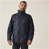 Regatta TRA147 Benson III Waterproof Breathable Mesh Lined 3-in-1 Jacket