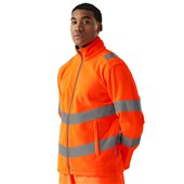 Regatta TRF648 Pro Contract Thor Orange Hi Vis Fleece Jacket