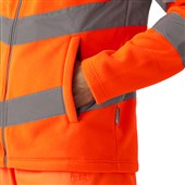 Regatta TRF648 Pro Contract Thor Orange Hi Vis Fleece Jacket