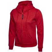 Uneek UC505 Ladies Classic Full Zip Hooded Sweatshirt 300g